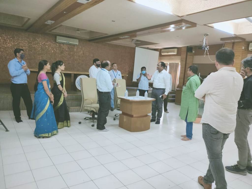 Visit of Dr.Harshad Patel